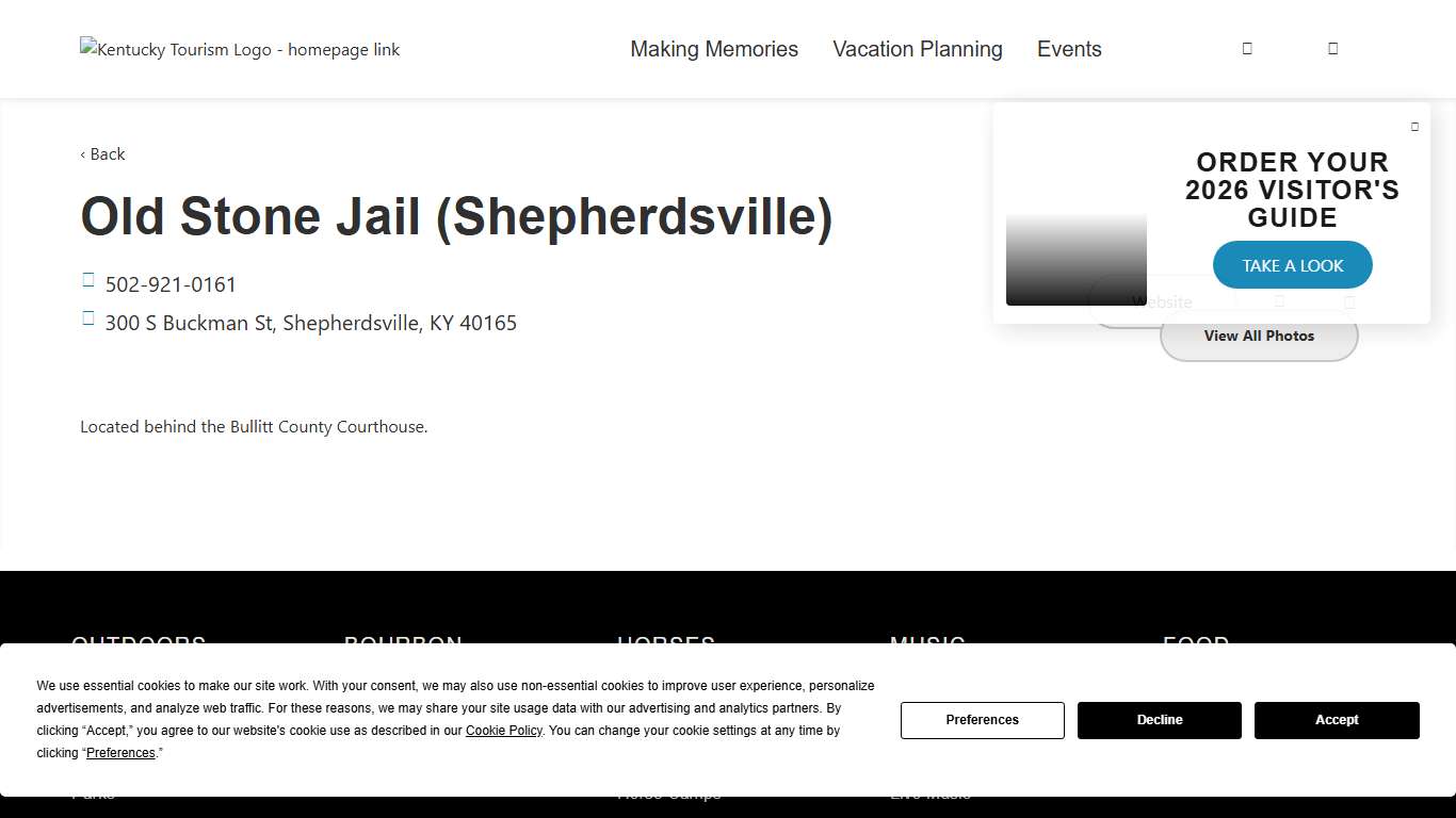 Explore Old Stone Jail (Shepherdsville)